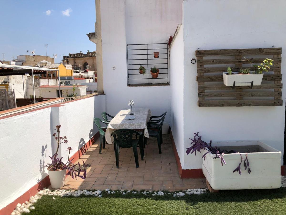 Precioso Apartamento Con Terraza Compartida Appartement Sevilla Buitenkant foto