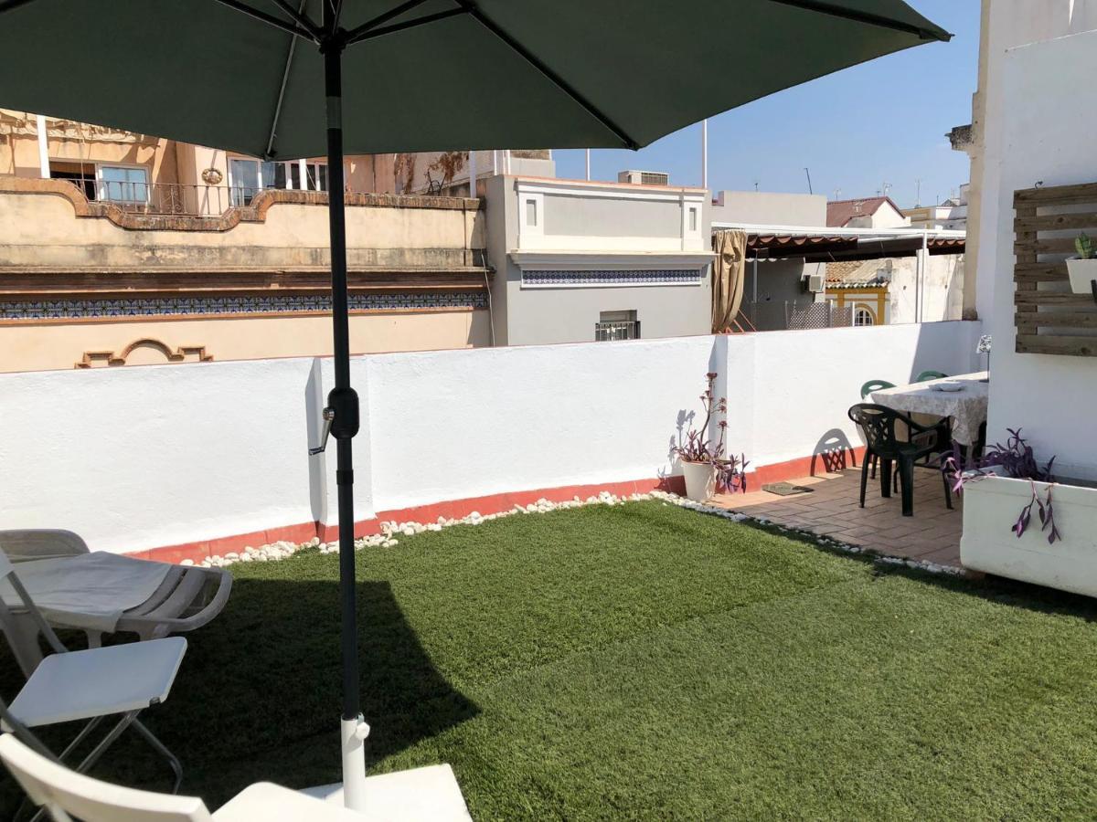 Precioso Apartamento Con Terraza Compartida Appartement Sevilla Buitenkant foto