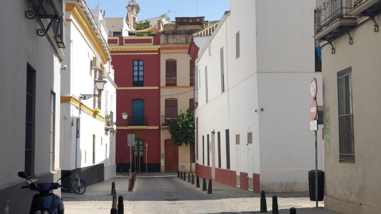 Precioso Apartamento Con Terraza Compartida Appartement Sevilla Buitenkant foto