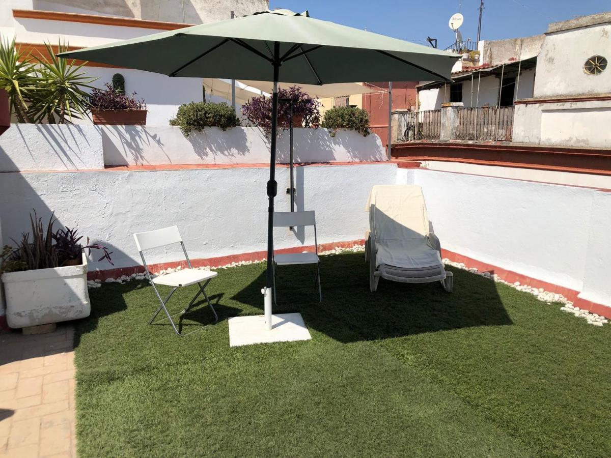 Precioso Apartamento Con Terraza Compartida Appartement Sevilla Buitenkant foto
